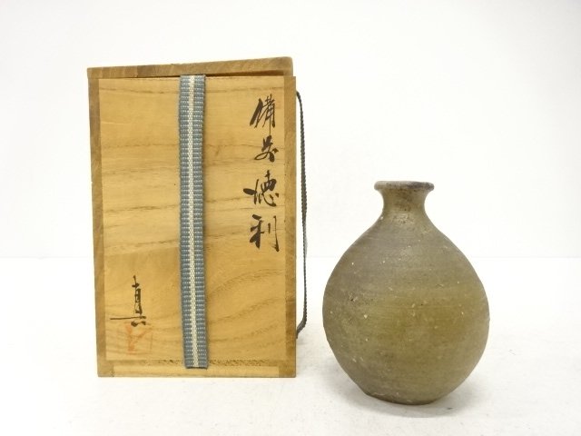 JAPANESE COLLECTIBLE / BIZEN-YAKI / CRAFTED BY SHINJI TAKEO / SAKE BOT